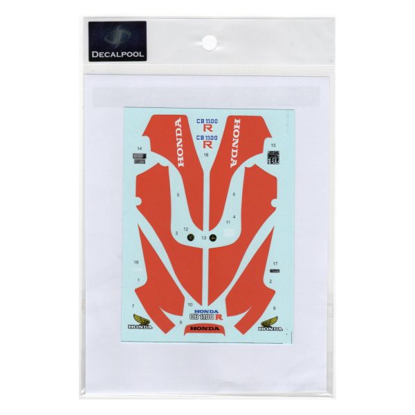 product image about 1/12 Honda CB1100R motorbike decal from decalpool