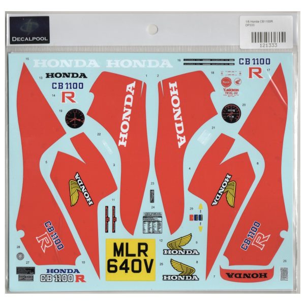 product image about 1/6 Honda CB1100R motorbike decal from decalpool